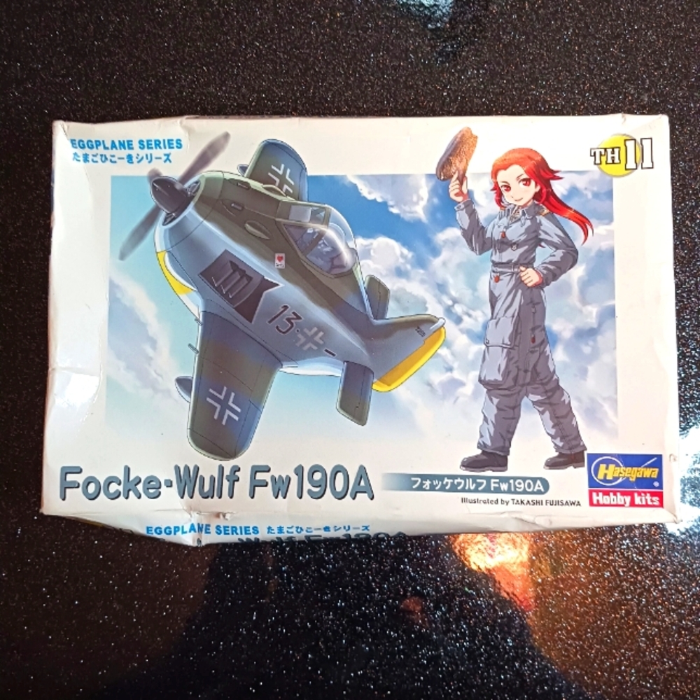 Hasegawa Focke-Wulf Fw190A Hobby Kit.